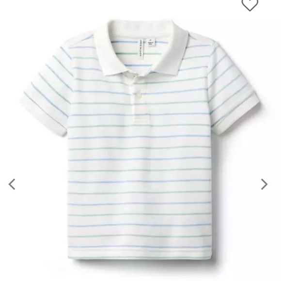 Janie and Jack Other - Janie and Jack The Striped Pique Polo